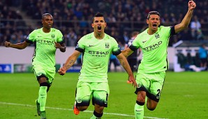 Sergio Agüero erzielte das entscheidende Tor für Manchester City