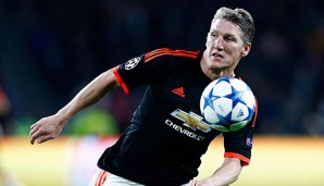 Bastian Schweinsteiger wird gegen den VfL Wolfsburg wohl in der Startelf stehen