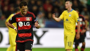 Javier Hernandez alias Chicharito ist derzeit in herausragender Form