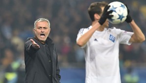 In Kiew kam Jose Mourinho mit Chelsea nur zu einem 0:0, an der Stamford Bridge muss ein Sieg her