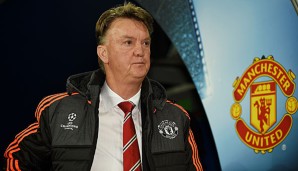 Louis van Gaal ist mit Manchester United aus der Champions League ausgeschieden