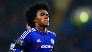 Willian und der FC Chelsea müssen am Mittwoch gegen den PSG eine 1:2-Niederlage aufholen