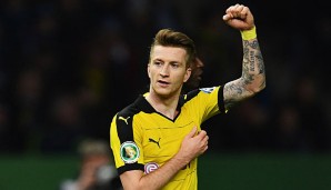 Marco Reus war über die Niederlage der Bayern anscheinend erfreut