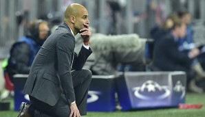 Pep Guardiola ist mit Bayern gegen Atletico Madrid ausgeschieden