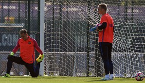 Sind seit dieser Saison in Barcelona Konkurrenten: Marc-Andre ter Stegen und Jasper Cillessen