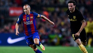 Andres Iniesta trifft mit dem FC Barcelona auf Manchester City