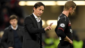 Roger Schmidt und Bayer Leverkusen haben noch beste Chancen aufs Achtelfinale