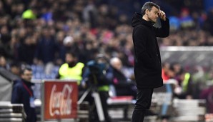 Luis Enrique war nach der Niederlage gegen PSG sprachlos