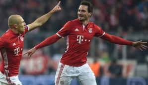 Mats Hummels und die Bayern setzten sich deutlich gegen Arsenal durch