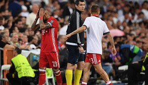 Arturo Vidal musste mit Gelb-Rot vom Platz