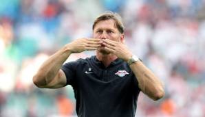 Ralph Hasenhüttl von RB Leipzig steht vor dem Debüt in der Champions League