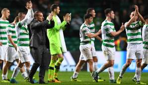 Brendan Rodgers verlor mit Celtic gegen Paris Saint-Germain zu Hause mit 0:5