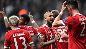 PLATZ 3 - FC BAYERN MÜNCHEN: Den Traum vom erneuten Triple-Gewinn ließen sich die Münchner auch von Besiktas nicht nehmen. In der Endabrechnung setzte sich der deutsche Meister mit 8:1 Toren durch.