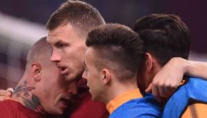 PLATZ 7 - AS ROMA: Im Achtelfinal-Rückspiel ließ Edin Dzeko die Roma jubeln und hievte die Hauptstädter mit seinem Siegtor gegen Donezk ins Viertelfinale.