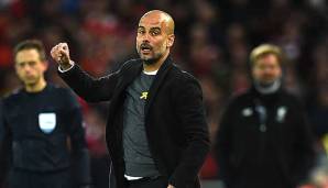 Pep Guardiola hat mit Manchester City gegen den FC Liverpool verloren.