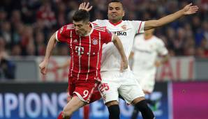 Robert Lewandowski: Bekam mehrfach heftig auf die Socken. Steckte dies zwar verletzungsfrei weg, blieb offensiv jedoch wirkungslos. Seine einzigen Kopfballversuche setzte er daneben. Note: 4,5.