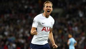 Harry Kane ist mit seinen Spurs zu Gast bei Inter Mailand.