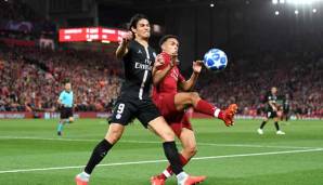 Edinson Cavani traf mit PSG auf den FC Liverpool.