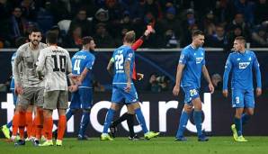 Erwies seiner Mannschaft beim Stand von 2:2 mit seinem Platzverweis einen Bärendienst: TSG-Stürmer Adam Szalai.