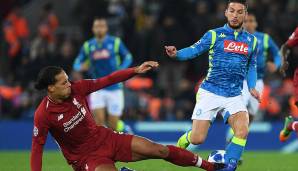 Virgil van Dijk: Gegen Insigne und Mertens mit gutem Timing immer zur Stelle. Sah nach dem Einsteigen gegen Mertens früh Gelb. War dennoch weiterhin dominant im Zweikampf. Dazu sehr sicher im Aufbau. Note: 2,5.