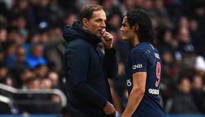 Edinson Cavani fällt aufgrund einer Sehnenverletzung aus.