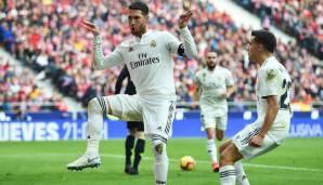 PLATZ 2 – REAL MADRID: Die Königlichen waren nach einer schwachen Hinrunde ohne ihren abgewanderten Superstar CR7 schon gefühlt "tot", kommen seit dem Jahreswechsel aber immer besser in Fahrt und treten wieder als Einheit auf.