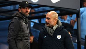 Jürgen Klopp (l.) und Pep Guardiola haben nach dem CL-Finale telefoniert.