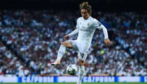 Platz 12: LUKA MODRIC - Tottenham Hotspur (2010-2011), Real Madrid (2012-2019): 4042 erfolgreiche Pässe.