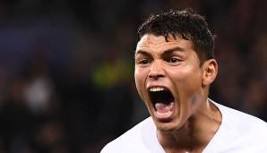 Platz 19: THIAGO SILVA - AC Mailand (2009-2012), PSG (2012-2019): 3633 erfolgreiche Pässe.