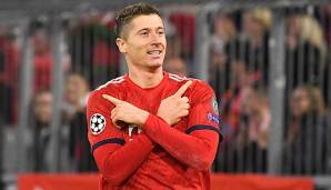 Robert Lewandowski will auch in dieser Champions-League-Saison jubeln.