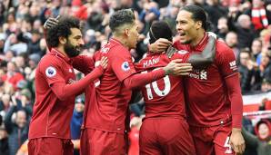 Mohamed Salah, Sadio Mane, Roberto Firmino und Virgil van Dijk gilt es für Salzburg zu stoppen.