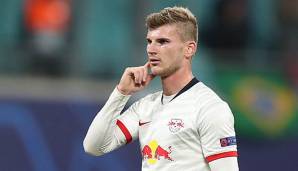 Timo Werner hat sich mit RB Leipzig für das Achtelfinale qualifiziert.