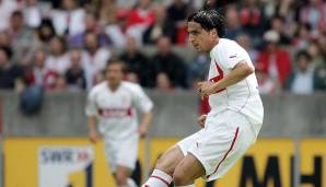 FERNANDO MEIRA. Der Portugiese wurde noch in der gleichen Saison zur tragischen Figur des VfB, als er im Achtelfinale ein Eigentor gegen den FC Chelsea machte und damit das Aus des Vereins besiegelte. Blieb aber noch bis 2008 dort und wurde Kapitän.