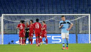 Der FC Bayern München gewann souverän bei Lazio in Rom.