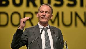 Hans-Joachim Watzke ist mit der Bundesliga-Saison des BVB unzufrieden.