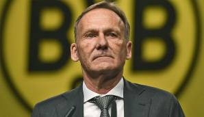 Hans-Joachim Watzke ist mit der Bundesliga-Saison des BVB unzufrieden.