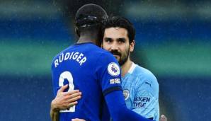 Antonio Rüdiger (l.) und Ilkay Gündogan treffen im Champions-League-Finale aufeinander.