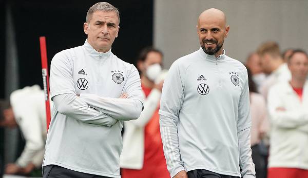 Antonio Di Salvo (r.) ist der Nachfolger von Stefan Kuntz als Trainer der deutschen U21.