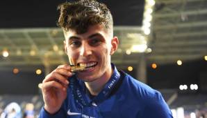 Kai Havertz ist mit amtierender Sieger der Champions League mit dem FC Chelsea.