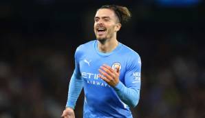 Jack Grealish traf bei seinem Champions-League-Debüt für Manchester City.