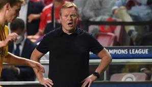 Ronald Koeman steht beim FC Barcelona wohl dem Aus.