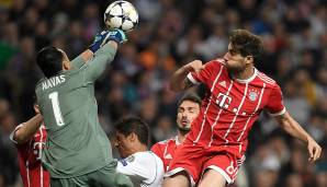 Javi Martinez: Wurde in der 83. Minute für James eingewechselt. Ohne Bewertung.