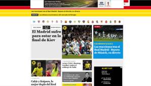 Laut der Mundo Deportivo musste Real für den Finaleinzug leiden.