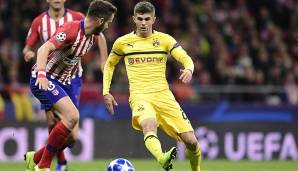 CHRISTIAN PULISIC: Fast nichts zu sehen vom US-Amerikaner. Hatte das ganze Spiel über keine gute Aktion nach vorne und gewann auch nur 23 Prozent seiner Zweikämpfe. Favre erlöste ihn daher früh. Note: 5. 