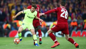 Sergi Roberto: War in der Anfangsphase nah am Elfmeter, als er Mane von hinten leicht touchierte. Gute Zweikampf- und Passquote, wohl noch der Beste in Barcas Viererkette. Note: 3,5.