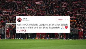 Ajax gegen Liverpool im Finale? Da weiß man ja gar nicht, wem man die Daumen drücken soll ...