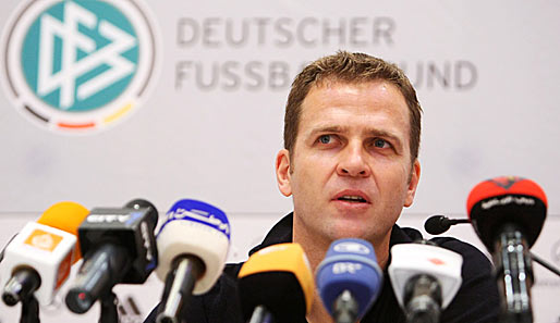 Oliver Bierhoff ist seit Juli 2004 Teammanager der deutschen Nationalmannschaft