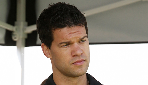 Michael Ballack beendet seinen Besuch bei der deutschen Nationalmannschaft