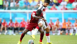 Deutschland um Sami Khedira ließ Portugal (hier Eder) beim 4:0 keine Chance