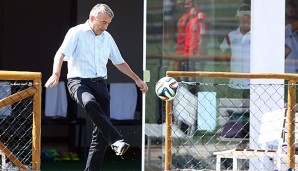 DFB-Präsident Wolfgang Niersbach setzt auf einen Löw Verbleib auch nach der WM